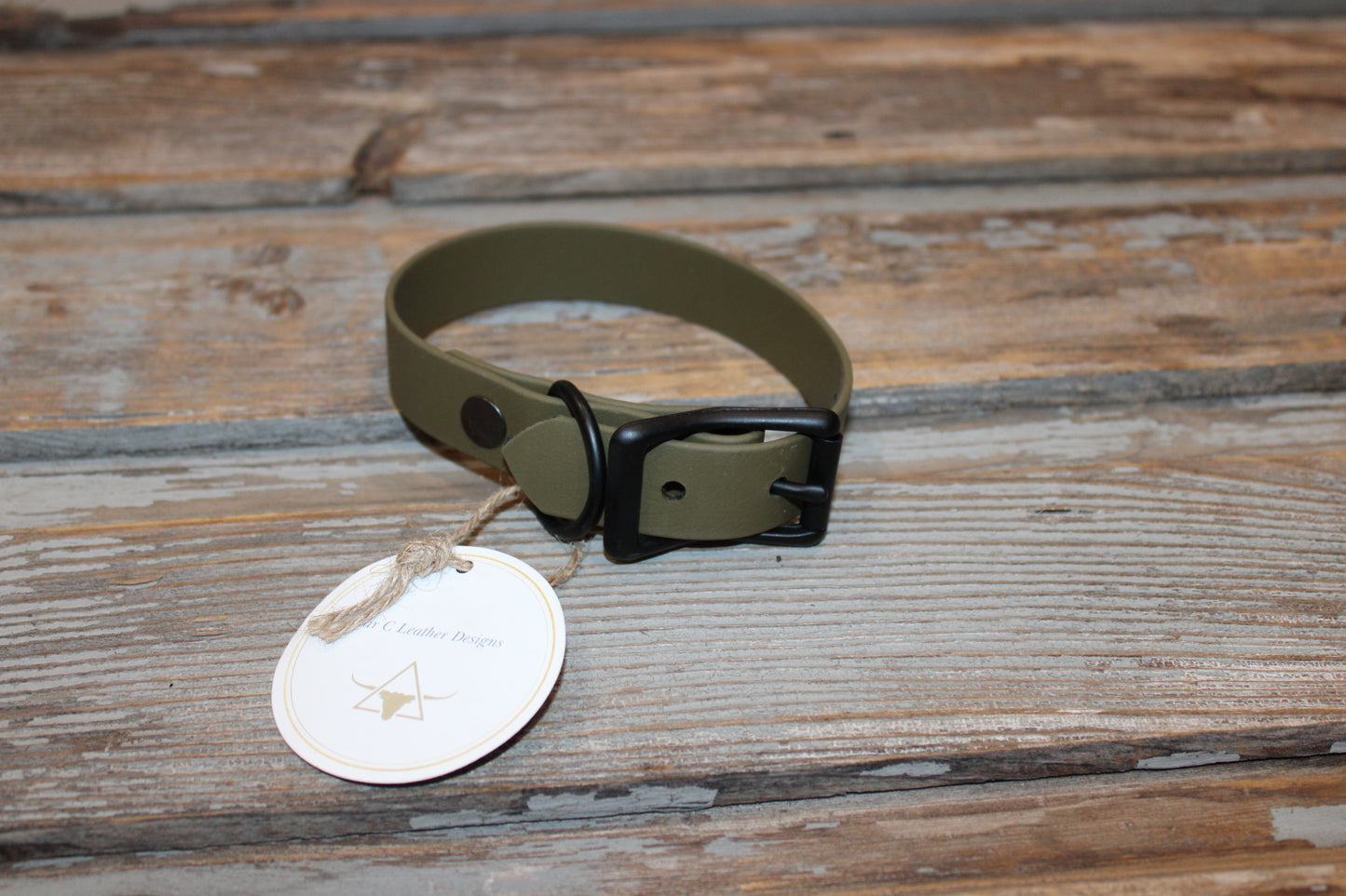 Small biothane dog collar