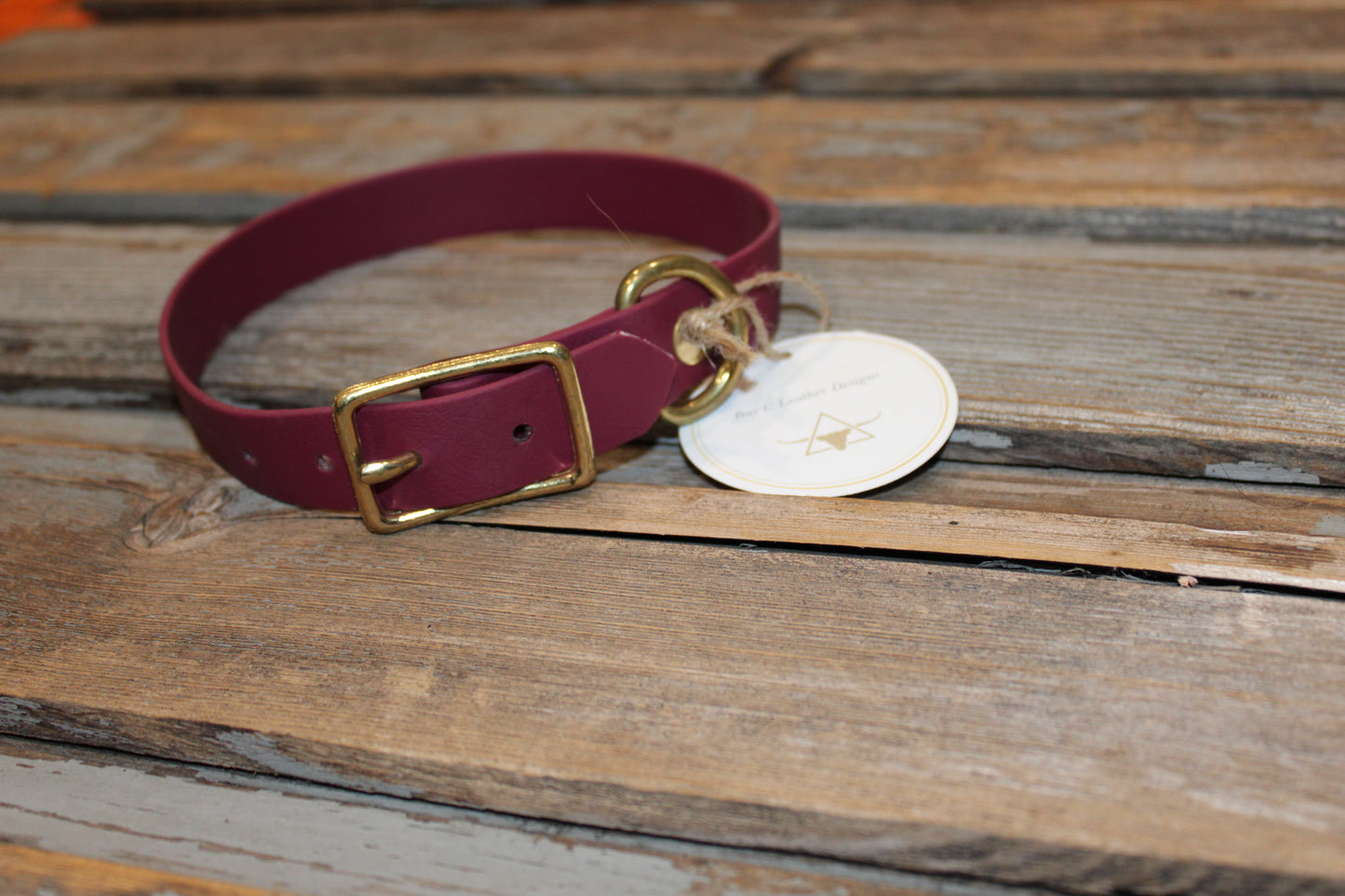 Biothane dog collar